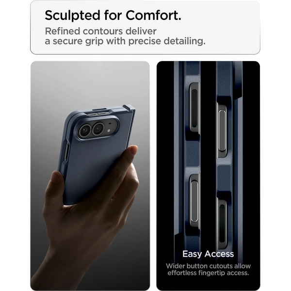 Spigen Tough Armor Pro MagSafe kryt iPhone 18 Fold metal slate - Puzdra - Obrázok d491be03226446cbb81bc5501968e56c