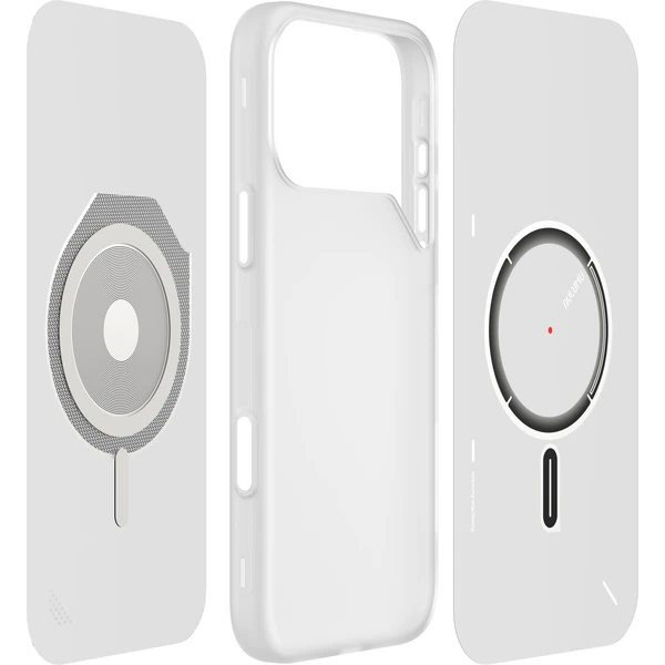Aulumu A17 Frosted TPU MagSafe kryt iPhone 17 Pro Max priehľadná biela - Puzdra - Obrázok d4adc11b851f4b0599da9c6656806d91