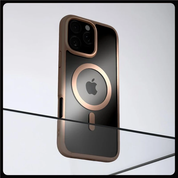 Spigen Ultra Hybrid MagSafe kryt iPhone 16 Pro Max rose titanium - Puzdra - Obrázok d4cf6c1199e6480a9a09c9b4bca15e33