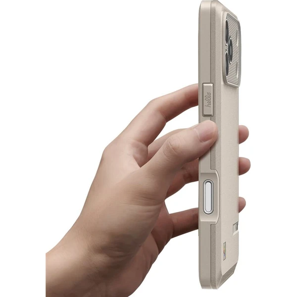 Spigen Classic LS MagSafe kryt iPhone 17 Pro Max (Macintosh 128K) stone - Puzdra - Obrázok d4cfc2c234494582a13678d2bb455361