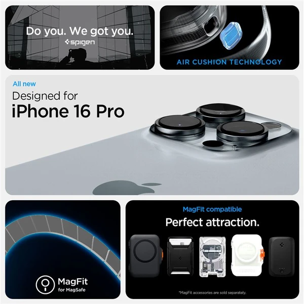 Spigen Ultra Hybrid MagSafe kryt iPhone 16 Pro zero one natural titanium - Puzdra - Obrázok d4e495ca5d9447349964defb9ab277e2