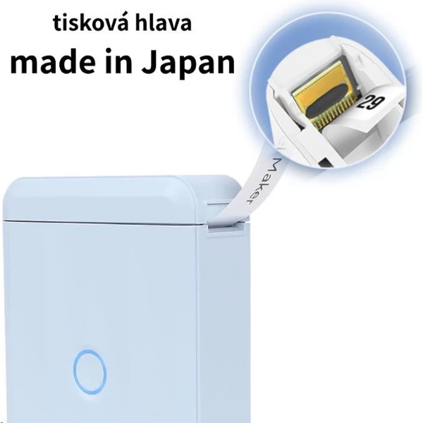 Niimbot tlačiareň štítkov D110-M Smart modrá + rolka štítkov 160 ks - Štítkovače - Obrázok d500bdc774c149a8a6d0e3c90dd8d094