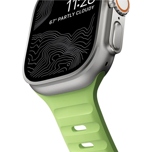 Nomad Sport Strap M/L remienok pre Apple Watch Ultra 49/45/44/42mm Glow 2.0 - Remienky - Obrázok d519dba39ab7426287a689e8be781377