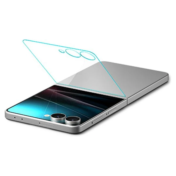 Spigen Glass TR EZ Fit HD sklo Samsung Galaxy Z Flip7 číre (2 ks) - Ochranné fólie a sklo - Obrázok d535f3bd69c8423f82097e3f27824cb3