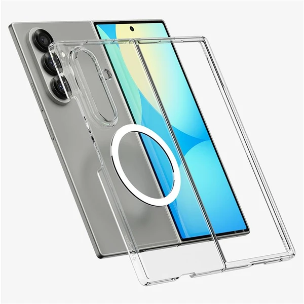 Spigen Air Skin MagSafe kryt Samsung Galaxy Z Fold7 číry/biely - Puzdra - Obrázok d557f64fb9be4260ae52971797725a38