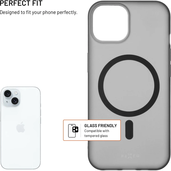 TPU gélový kryt FIXED MagStory s podporou MagSafe pro Apple iPhone 15, dymový - Puzdra - Obrázok d55b5f3bf6654e58a70d749a15dca8d3