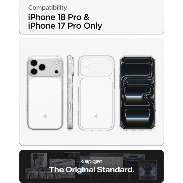 Spigen Ultra Hybrid T MagSafe kryt iPhone 18 Pro/17 Pro lesklá bílá - Puzdra - Obrázok d566613d837a456c9322a0bea77605b2