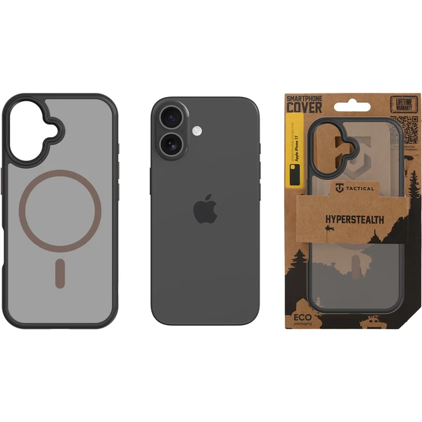 Tactical MagForce Hyperstealth 2.0 kryt iPhone 17 Black/Moucha Moose - Puzdra - Obrázok d584a47c7f6e4f58a0738426ee300c61