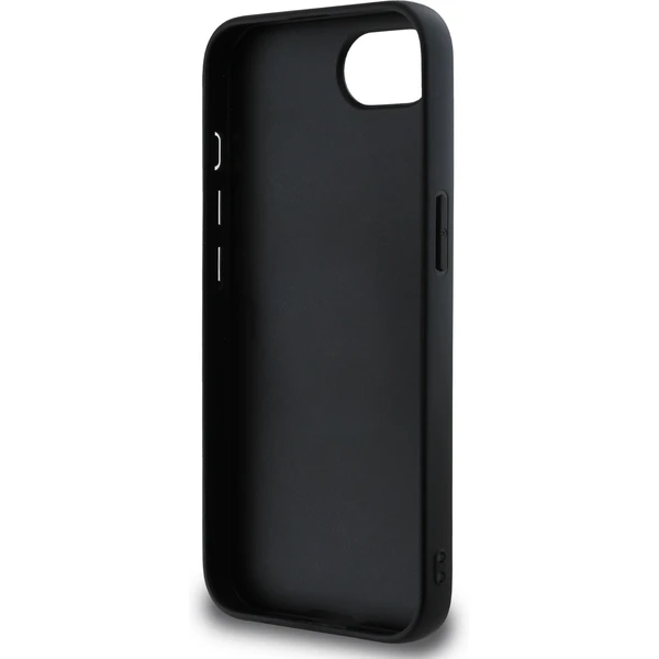 Guess PU Grained 4G Metal Logo kryt iPhone 17e/16e čierny - Puzdra - Obrázok d584c1658d9c4692bc7e37e43b29e547