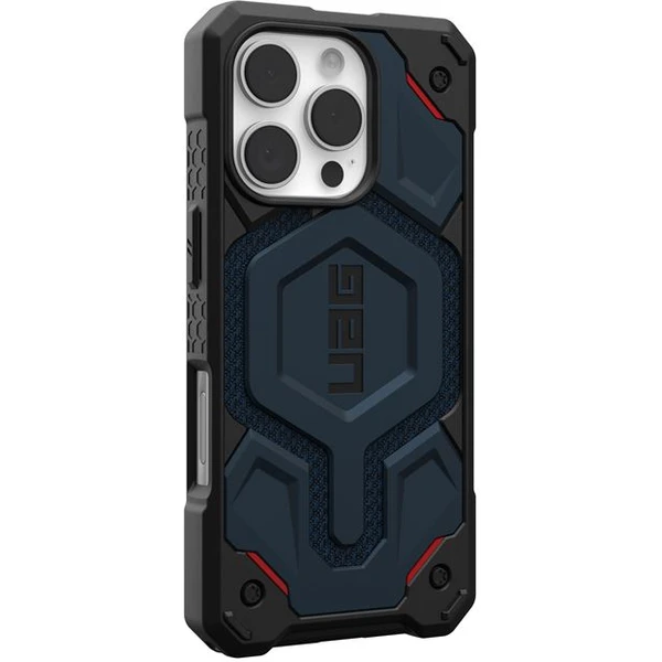 UAG Monarch Pro Magsafe Kevlar kryt iPhone 16 Pro tmavo modrý - Puzdra - Obrázok d58d652cf049488e9f006c193107ead1