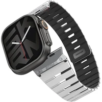 SKINARMA MAGNETIC APPLE WATCH STRAP 49/46/45/44 MM GEMINI Chalk - Remienky
