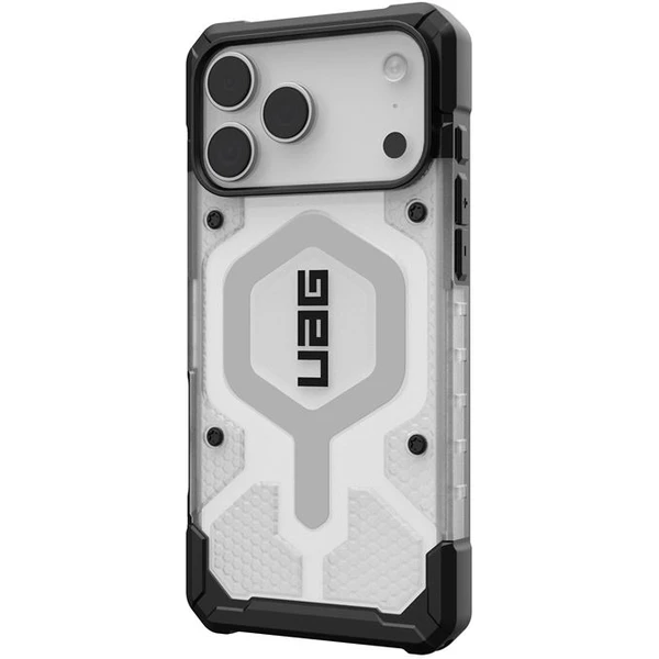 UAG Pathfinder Clear Magsafe kryt iPhone 17 Pro Max číry/strieborný - Puzdra - Obrázok d5a42cf58b48432eb7b6bde640966537