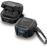 Spigen Lock Fit puzdro Samsung Galaxy Buds4 Pro/Buds4 matná čierna - Puzdra