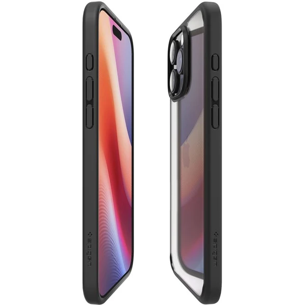 Spigen Ultra Hybrid kryt iPhone 16 Pro matte black - Puzdra - Obrázok d5bd00c4aad34d7aa9e03194267eb149
