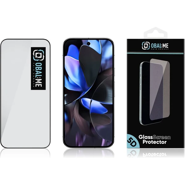 OBAL:ME 5D tvrdené sklo Google Pixel 10/10 Pro čierne - Ochranné fólie a sklo - Obrázok d5c02a16be784168b75a55f3b34edad6