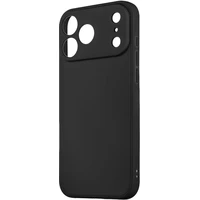 OBAL:ME Matte TPU kryt Apple iPhone 17 Pro Max čierny - Puzdra