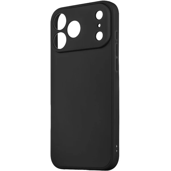 OBAL:ME Matte TPU kryt Apple iPhone 17 Pro Max čierny - Puzdra - Hlavný obrázok