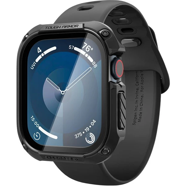 Spigen Tough Armor puzdro Apple Watch 10/11 (46mm) čierne - Puzdra - Hlavný obrázok