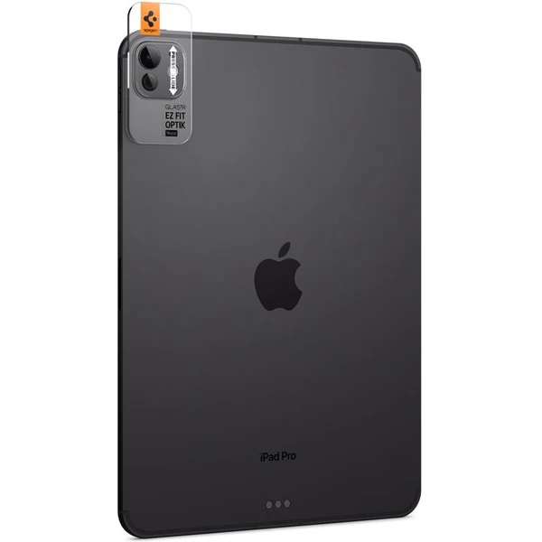 Spigen Glass TR EZ Fit Optik Metal sklo na fotoaparát iPad Pro 13" 2025/ iPad Pro 11" 2025 čierne - Ochranné fólie a sklo - Obrázok d5d9168cf5084a14ada14c6e49812062