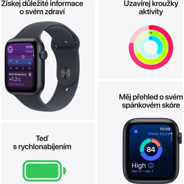 Apple Watch SE 3 (2025) Cellular 40mm hliník (Kategória A) - Inteligentné hodinky - Obrázok d5de62a575f04faf98b5333cab591296