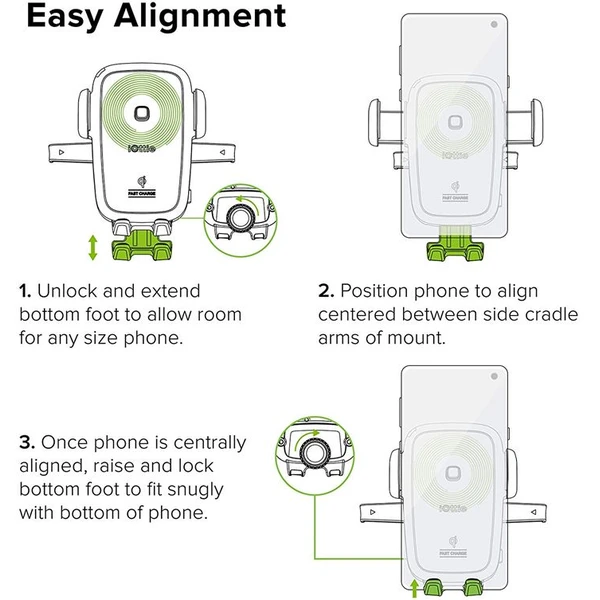 iOttie Easy One Touch 4 držiak s Qi Wireless bezdrôtovým nabíjaním čierny - Držiaky - Obrázok d5f4cca7446a48029c9046f793ae5d22