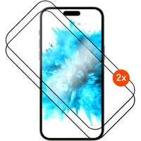 FIXED 2,5D Full-Cover ochranné sklo s aplikátorom Apple iPhone 17, 2ks čierne - Ochranné fólie a sklo