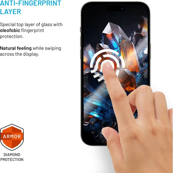 FIXED Armor 2,5D sklo s Anti-dust a AR vrstvou Samsung Galaxy S26 čierne - Ochranné fólie a sklo - Obrázok d66d44d769434354b18e19e3bd68ab81
