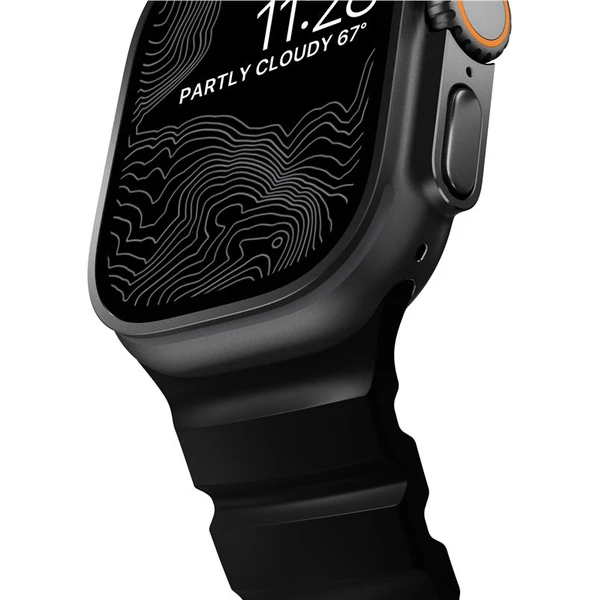 Nomad Rocky Point Band remienok Apple Watch 49/45/44/42mm čierny/čierny - Remienky - Obrázok d677204709cd4dba8dcd1c24bbbb3148