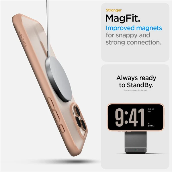 Spigen Ultra Hybrid T MagSafe kryt iPhone 16 Pre ružový titán - Puzdra - Obrázok d683845fe03948dfa6316ea80d94913e