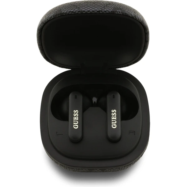 Guess PU 4G Script Logo ENC TWS Bezdrôtové slúchadlá čierna - Slúchadlá - Obrázok d68fb82858154ad5acc0d7f10061133f
