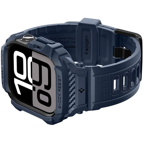 Spigen Rugged Armor Pro 2 puzdro Apple Watch 11 (42mm) navy blue - Puzdra - Obrázok d6964653934e42509f806a67c299a5a0