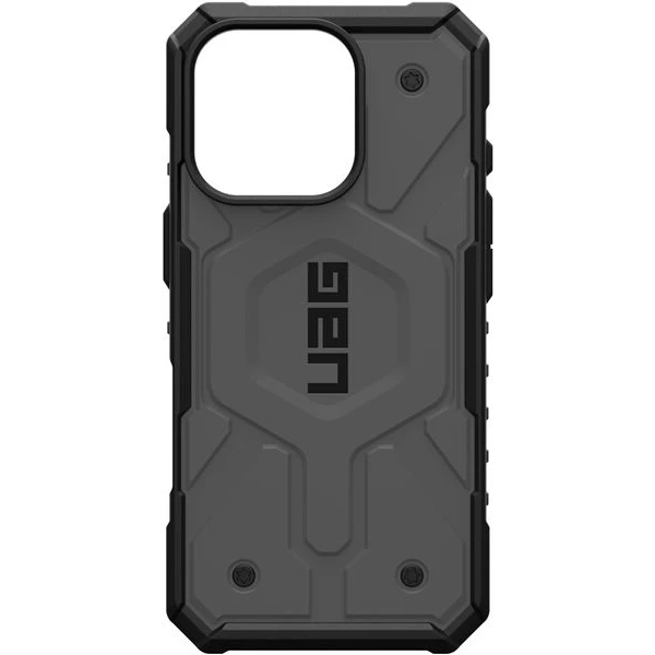 UAG Pathfinder Magsafe kryt iPhone 16 Pro strieborný - Puzdra - Obrázok d6a18292d1ba47a288fd9d195f5e870a