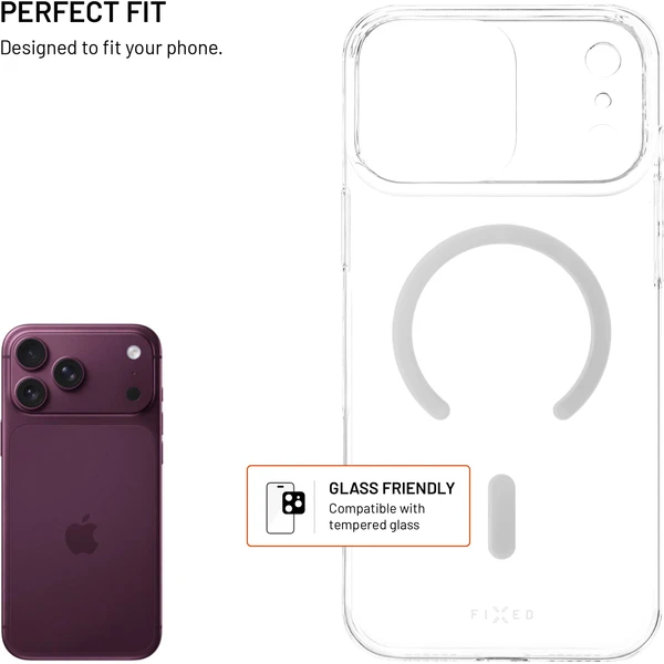 FIXED MagShell ultratenké puzdro s MagSafe Apple iPhone 18 Pro Max číre - Puzdra - Obrázok d6afacf67b35491f909ca475313cd0a8