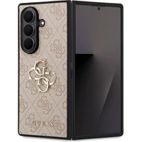 Guess PU 4G Metal Logo kryt Samsung Galaxy Z Fold 7 ružový - Puzdra