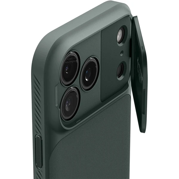 Spigen Optik Armor MagSafe kryt iPhone 17 Pro Max abyss green - Puzdra - Obrázok d6bde28c85a7445d9caf064309d1a800