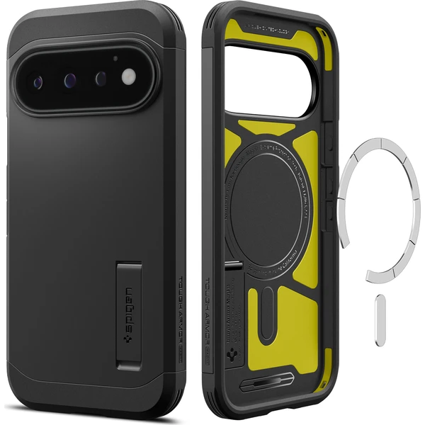 Spigen Tough Armor MagSafe, čierne - Google Pixel 11 Pro - Puzdra - Hlavný obrázok