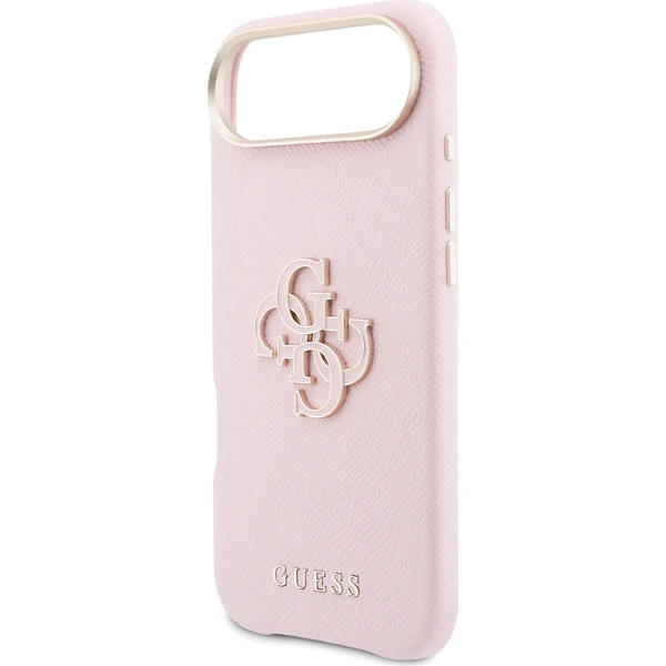 Guess PU Resin Logo kryt iPhone Air ružový - Puzdra - Obrázok d6c1e451f9ff4f87a9c0d4aef2bfcd6e