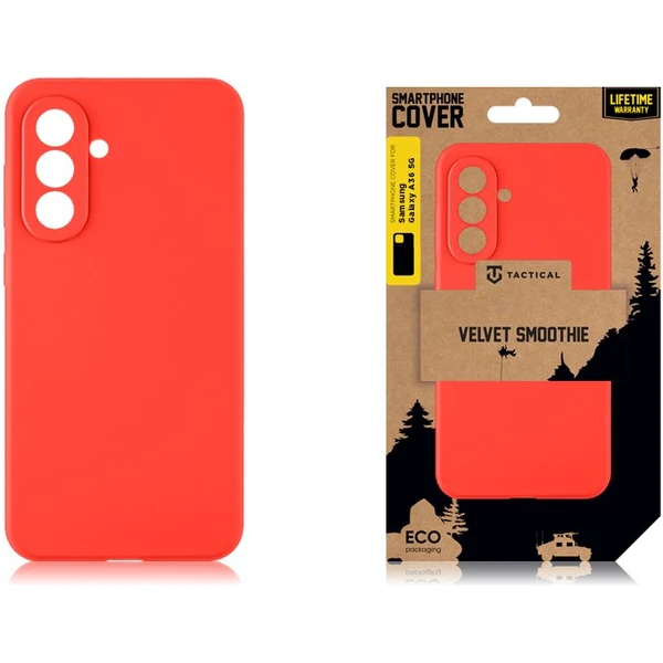Tactical Velvet Smoothie kryt Samsung Galaxy A36 5G Chilli - Puzdra - Obrázok d6c9aa43e9304781931b78db9d9ac165