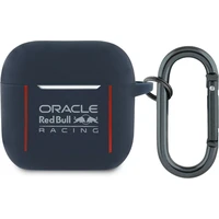 Oracle Red Bull Racing Silikónové puzdro AirPods 4 modré - Puzdra