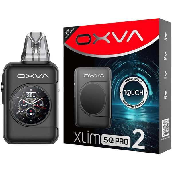 OXVA Xlim SQ Pro 2 Pod Kit Black Leather - Elektronické cigerety - Obrázok d7182a365bd34fcaafff1ba1a5c3179e