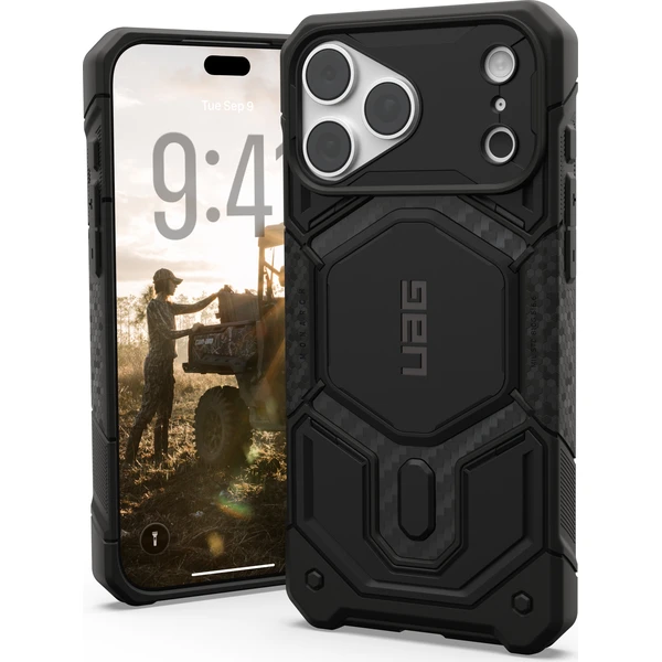 UAG Monarch Pro MagSafe, karbónové vlákno - iPhone 2026 Pro Max/17 Pro Max - Puzdra - Hlavný obrázok
