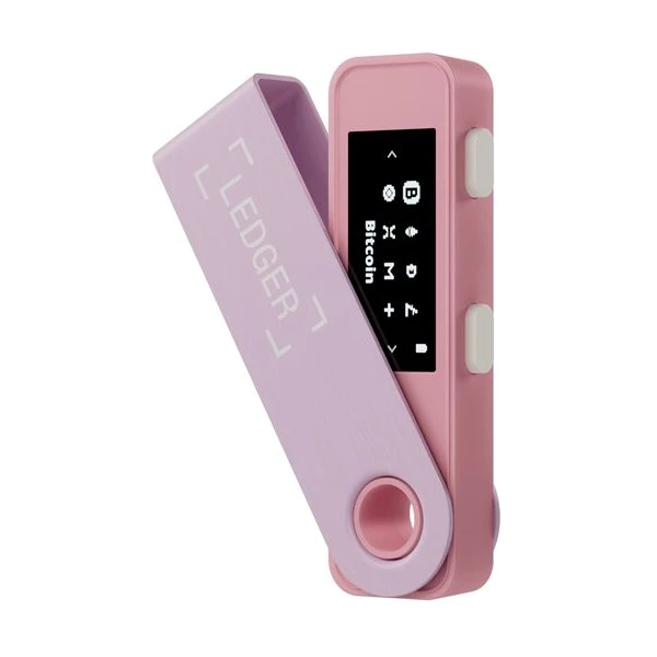 Ledger Nano S Plus krypto peňaženka (Android/MacOS/Windows/Ubuntu) pastelovo ružová - Krypto peňaženky - Hlavný obrázok