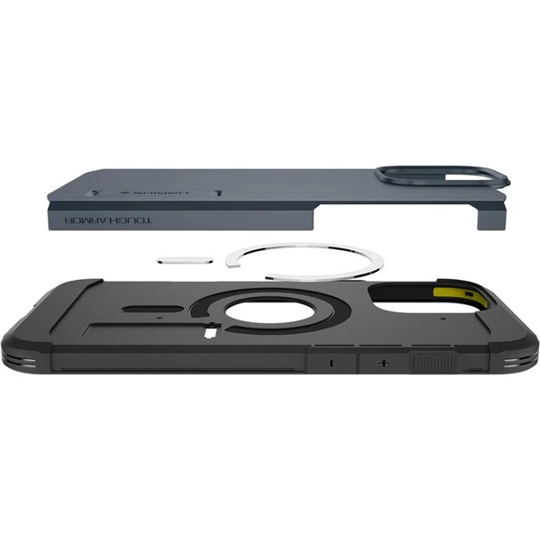 Spigen Tough Armor MagSafe kryt iPhone 16 Pro metal slate - Puzdra - Obrázok d7a16363e18a4512b48a89649d6e8b42