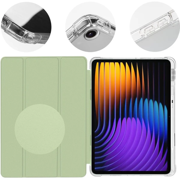 OBAL:ME MistyTab Puzdro pre Xiaomi Pad 7/7 Pre Light Green - Puzdra - Obrázok d7be02ac547547889234b9ca8ef72da9