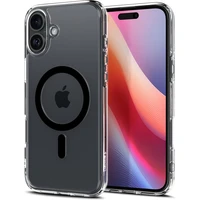 Spigen Ultra Hybrid MagSafe kryt iPhone 16 black - Puzdra