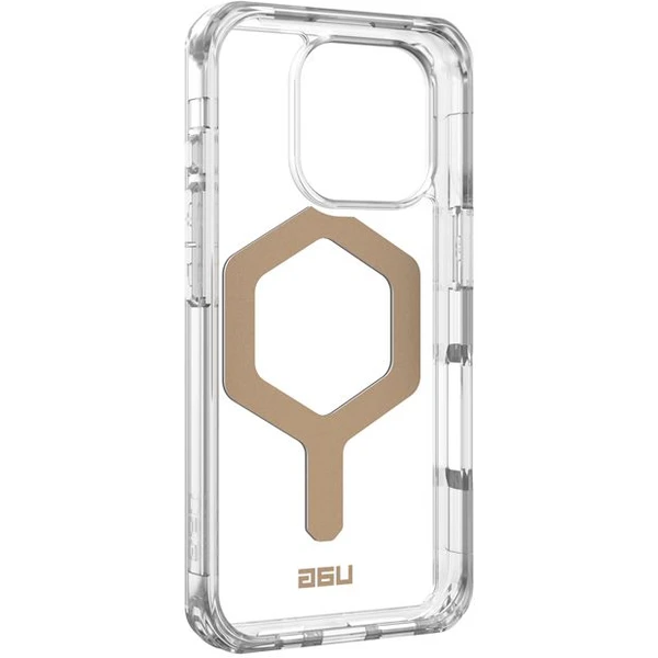 UAG Plyo Magsafe kryt iPhone 16 Pro biely/zlatý - Puzdra - Obrázok d7fa239f0276462a894fb2313ddd1cef