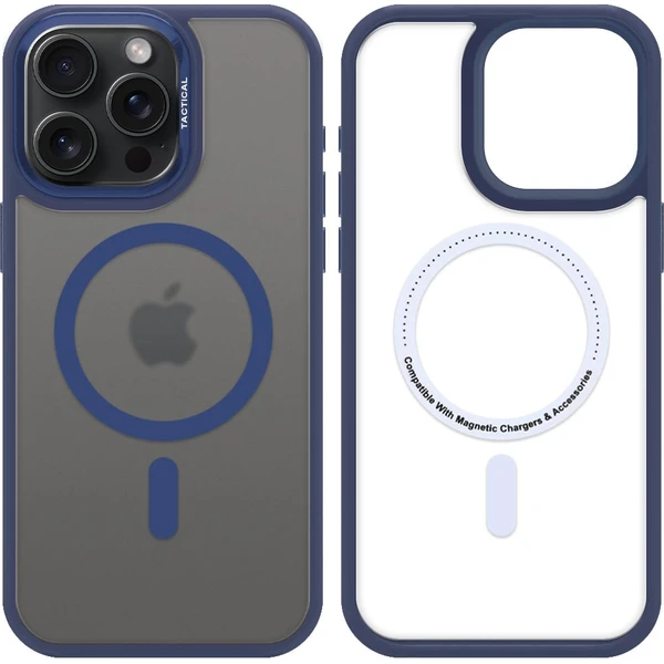 Tactical MagForce Hyperstealth 3.0 Kryt pre Apple iPhone 15 Pro Max Deep Blue - Puzdra - Obrázok d7faa1e526bb476186f105358b0f401d