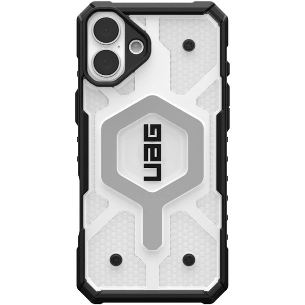 UAG Pathfinder Clear Magsafe kryt iPhone 16 Plus biely - Puzdra - Obrázok d807de71429545d39b33ff59277c546c