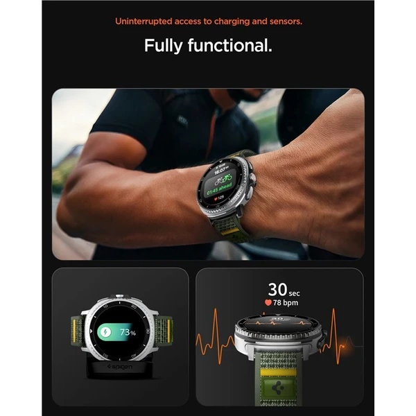 Spigen Athlex Air Band remienok Samsung Galaxy Watch8 46/44/40mm zelený - Remienky - Obrázok d81672f27be348f495d1f4084dd98403