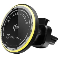 Tactical MagForce EQui2p držiak s bezdrôtovým nabíjaním s podporou MagSafe, 15W, Qi2 čierny - Držiaky